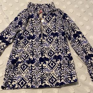 Lily Pulitzer zip up jacket size small